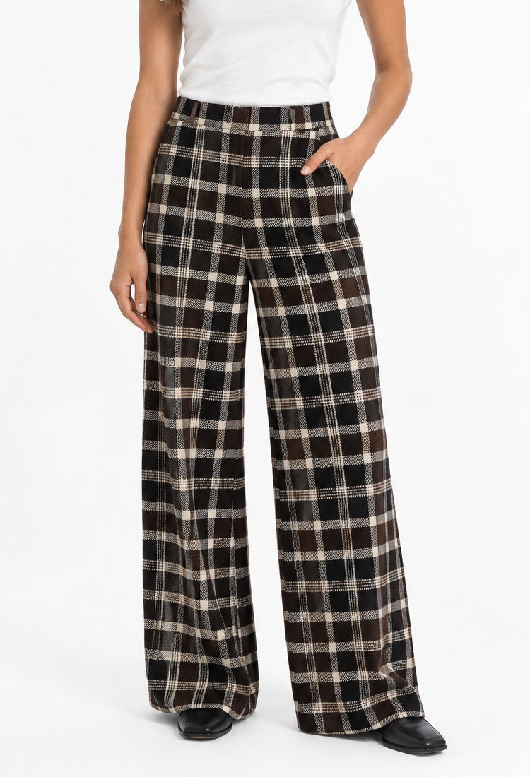 Pantalón A Cuadros